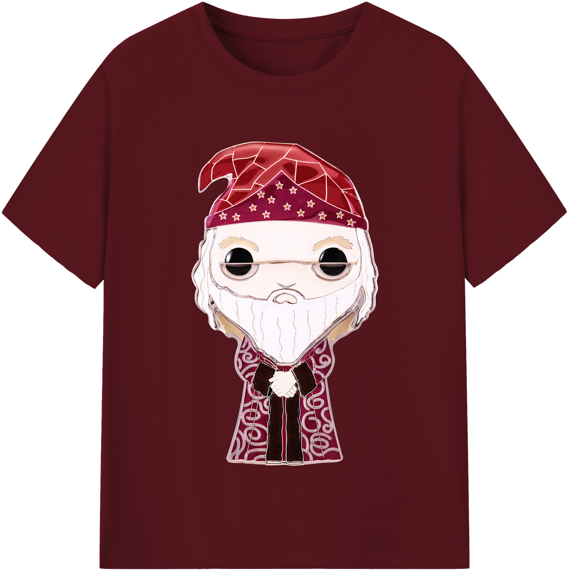 （画像用） Harry Potter ハリー・ポッターシリーズ 綿100％半袖Tシャツ（フロントプリント）